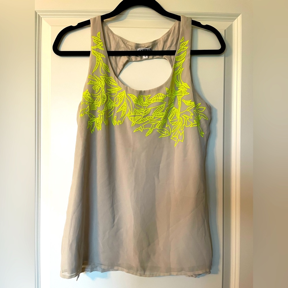 Express Mixed Media Tank - Sz. M